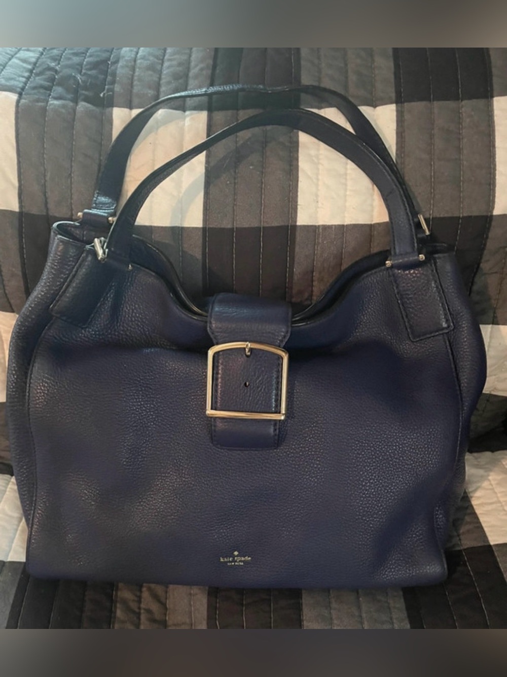 Kate Spade Pebbled Leather Healy Lane Jayne Handbag